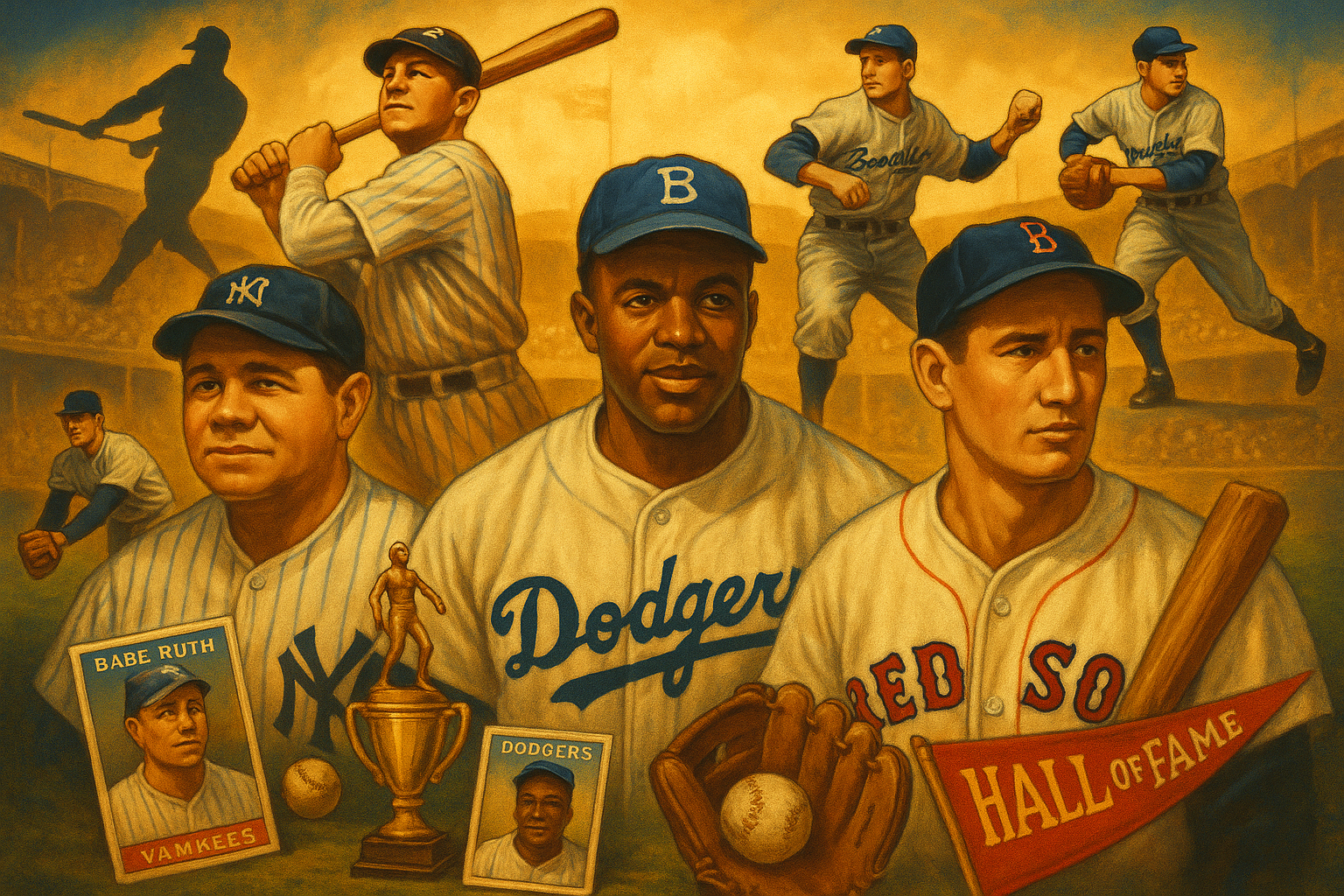 Baseball-Legends PosterGoat