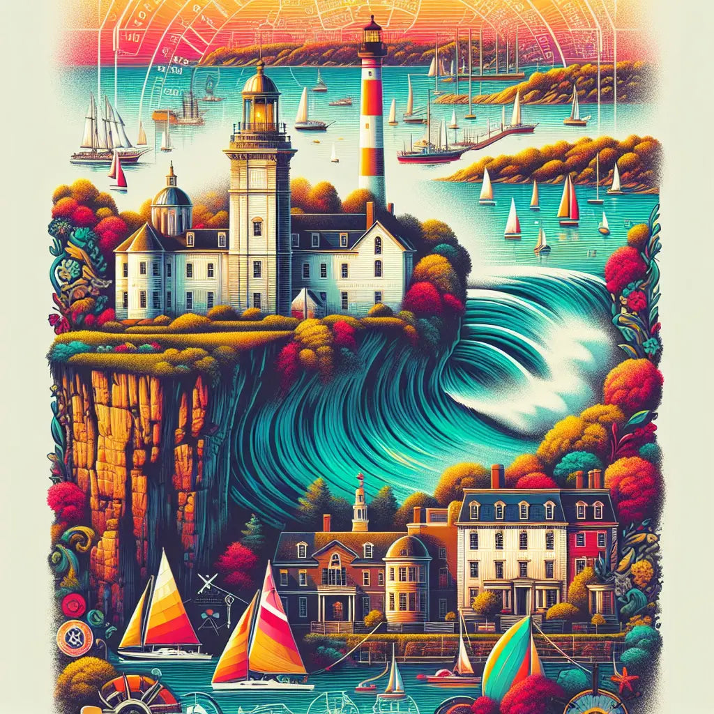 Rhode-Island PosterGoat