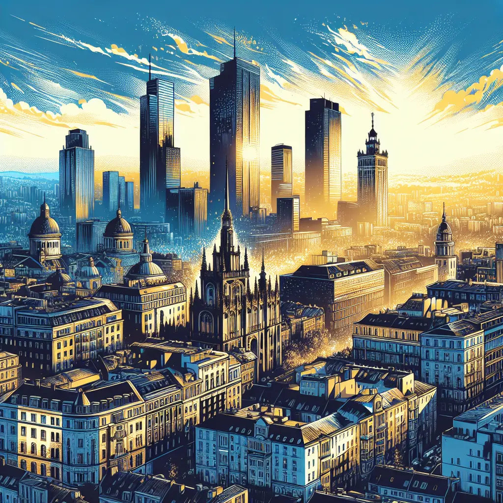 Cityscape PosterGoat