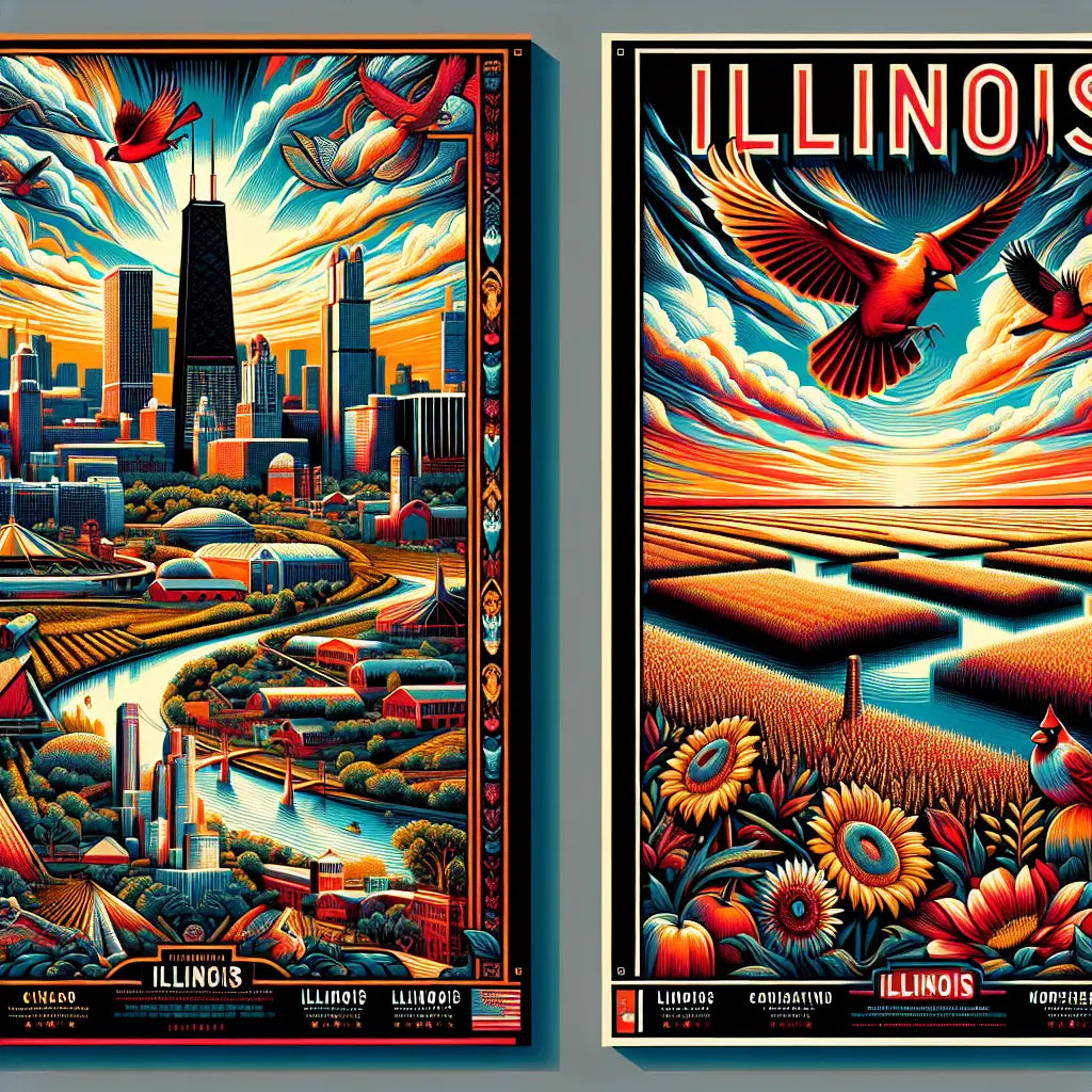 Illinois PosterGoat