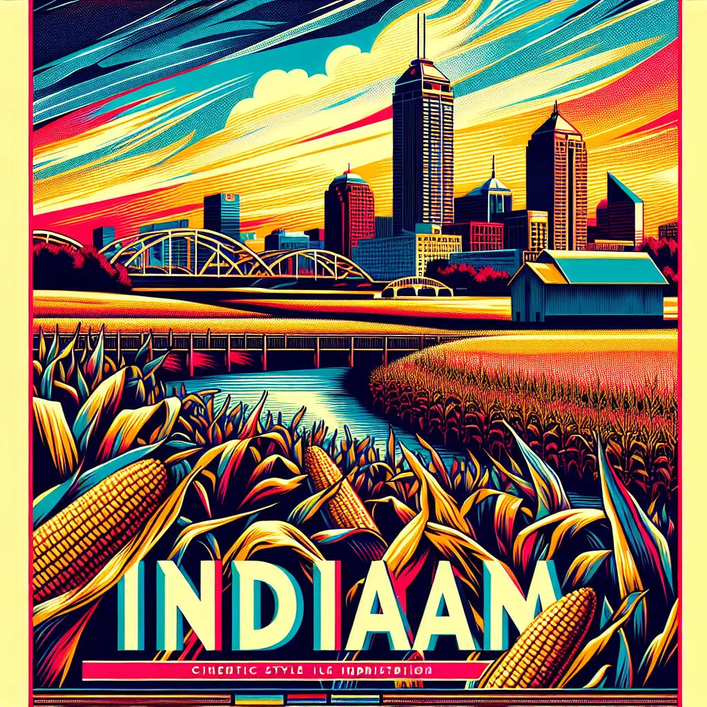 Indiana PosterGoat