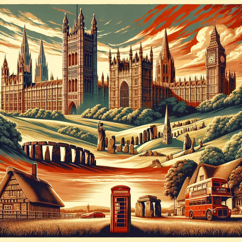 England PosterGoat