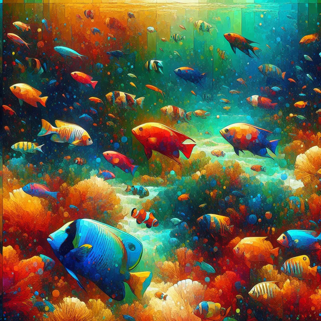 Salt-Water-Fish PosterGoat