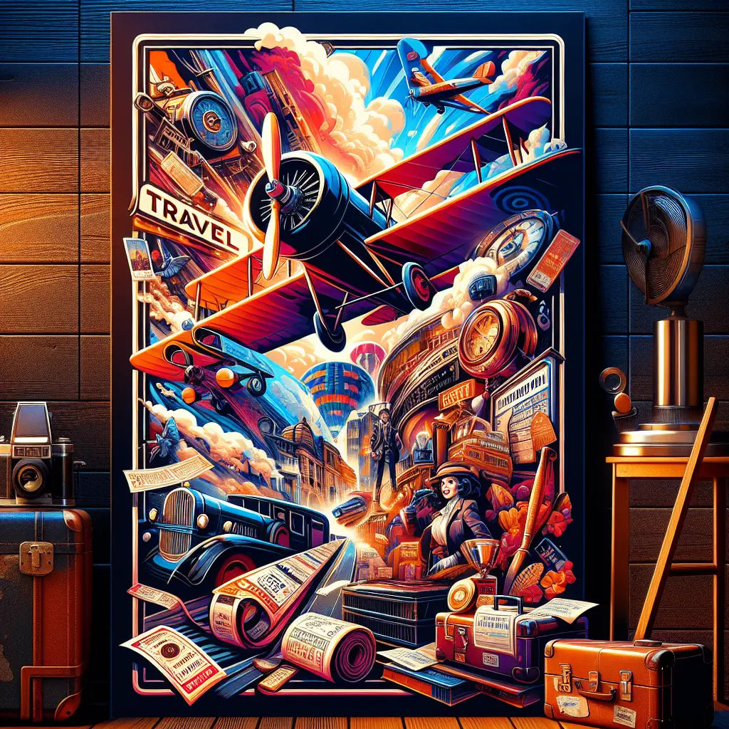 Retro-Travel PosterGoat