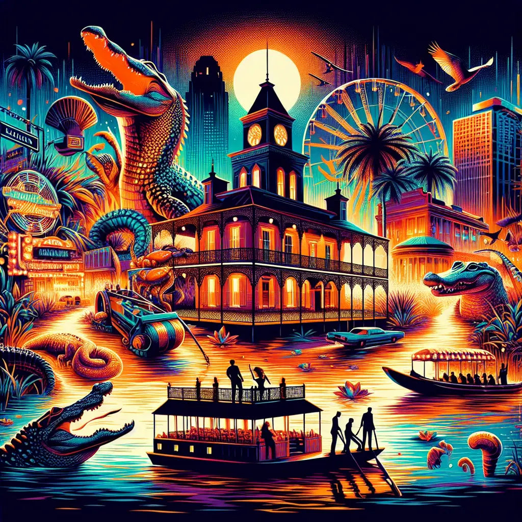 Louisiana PosterGoat