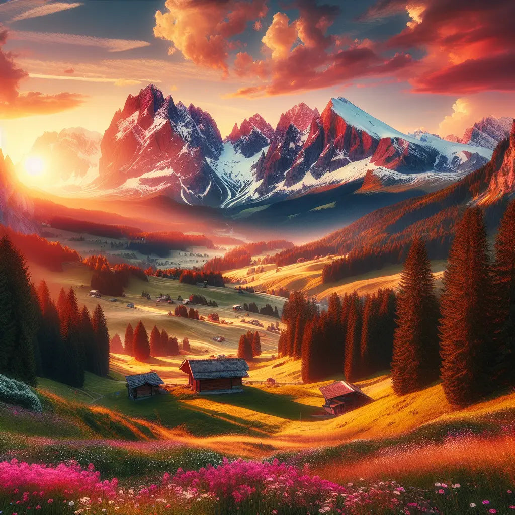 Alps PosterGoat