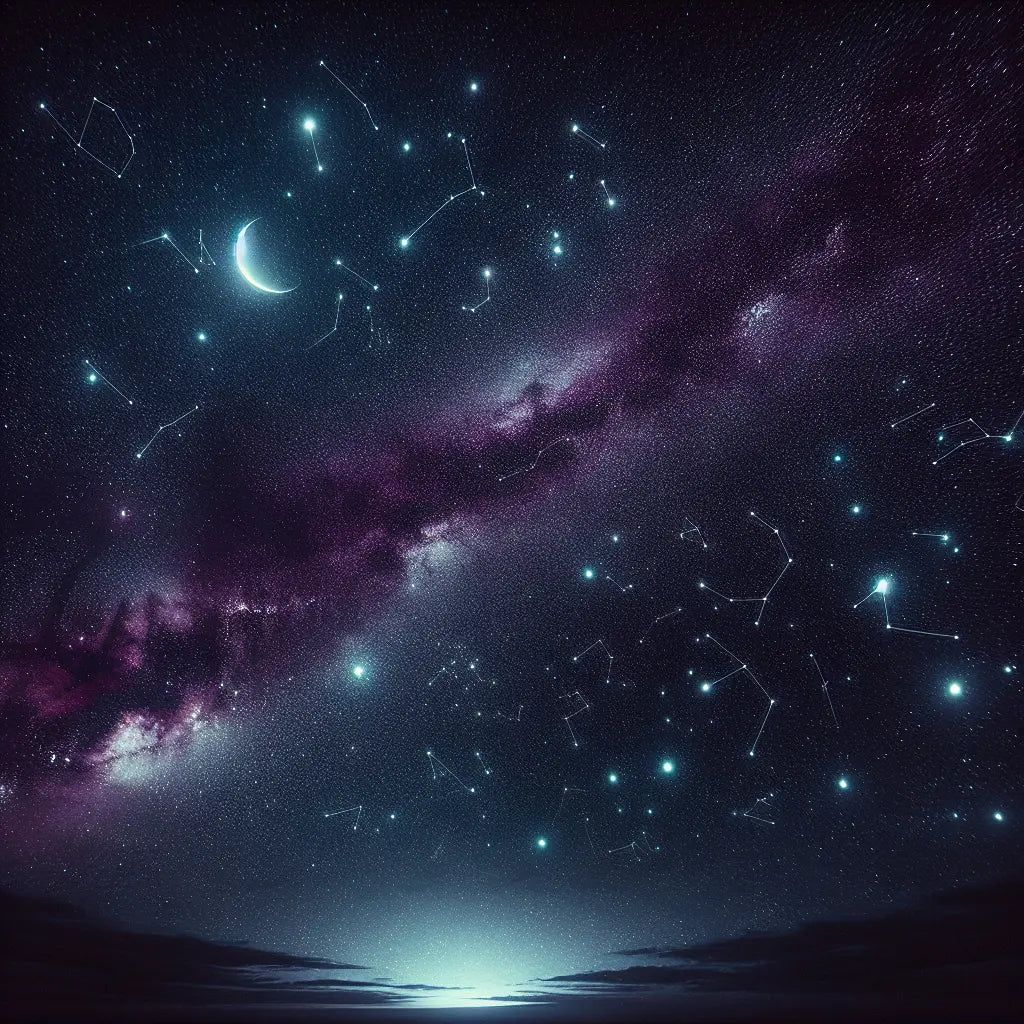 Starry-Sky PosterGoat