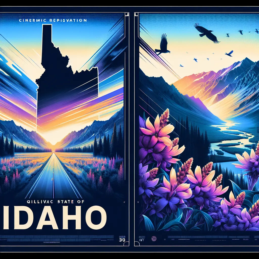 Idaho PosterGoat