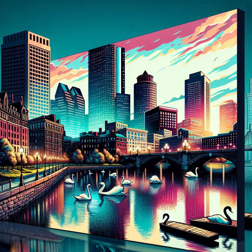 Boston PosterGoat