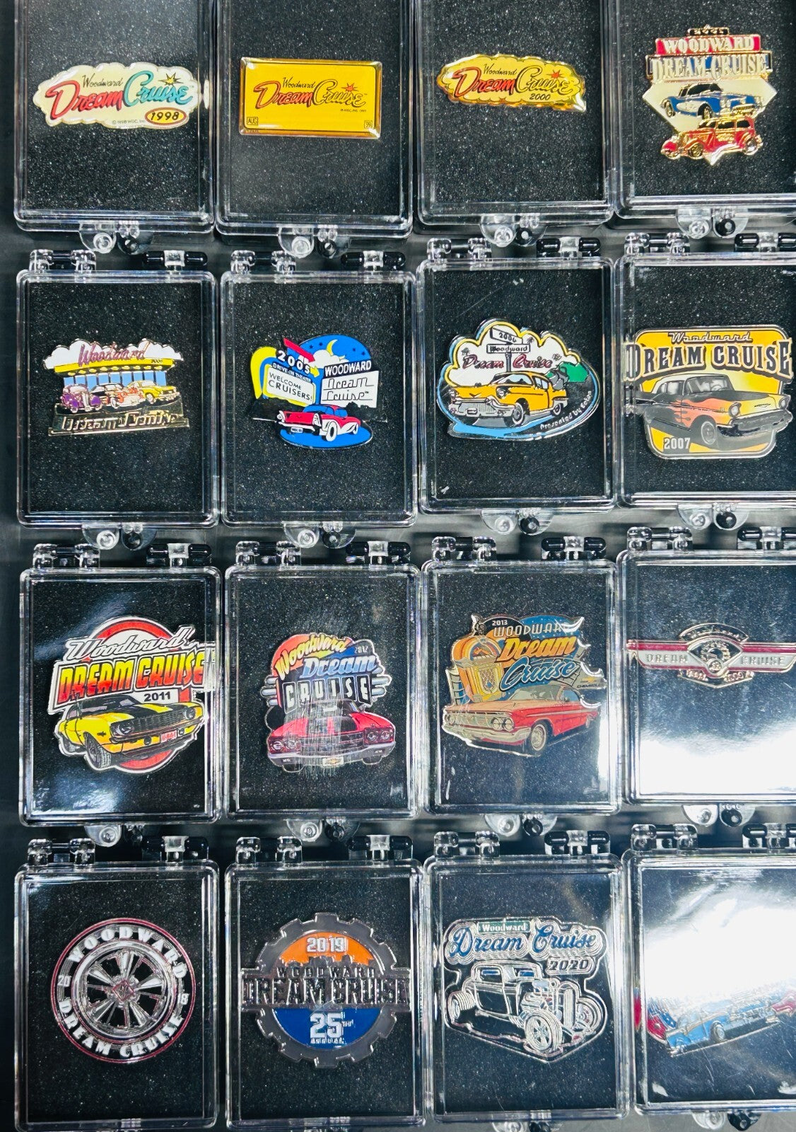 Official Woodward Dream Cruise Lapel Pin WDC You Pick (1996-2024)