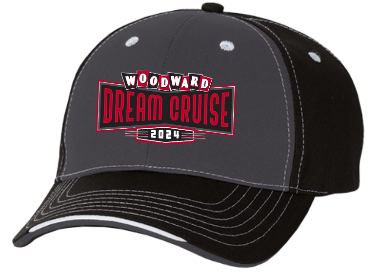 2024 Official Woodward Dream Cruise Tri-Color Hat