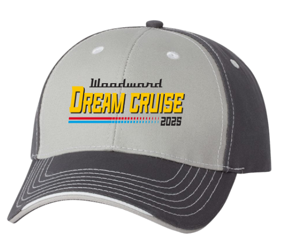 Woodward Dream Cruiseโข 2025 Alt Color Logo Tri-Color Official Hat