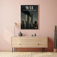 9/11 A Day of Remembrance Wall Art Print PosterGoat