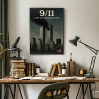 9/11 A Day of Remembrance Wall Art Print PosterGoat