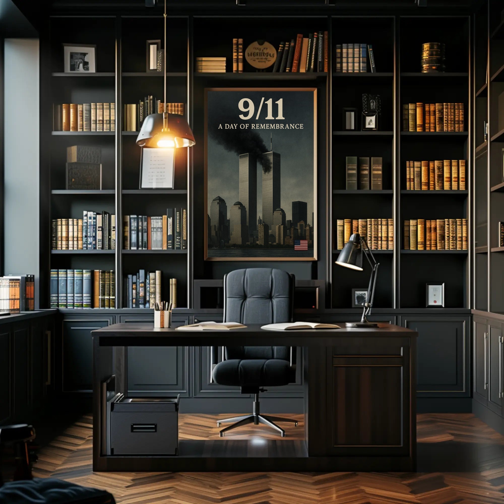 9/11 A Day of Remembrance Wall Art Print PosterGoat