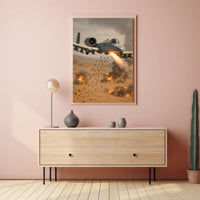 A-10 Thunderbolt II Military Recruitment Poster Action Art PosterGoat