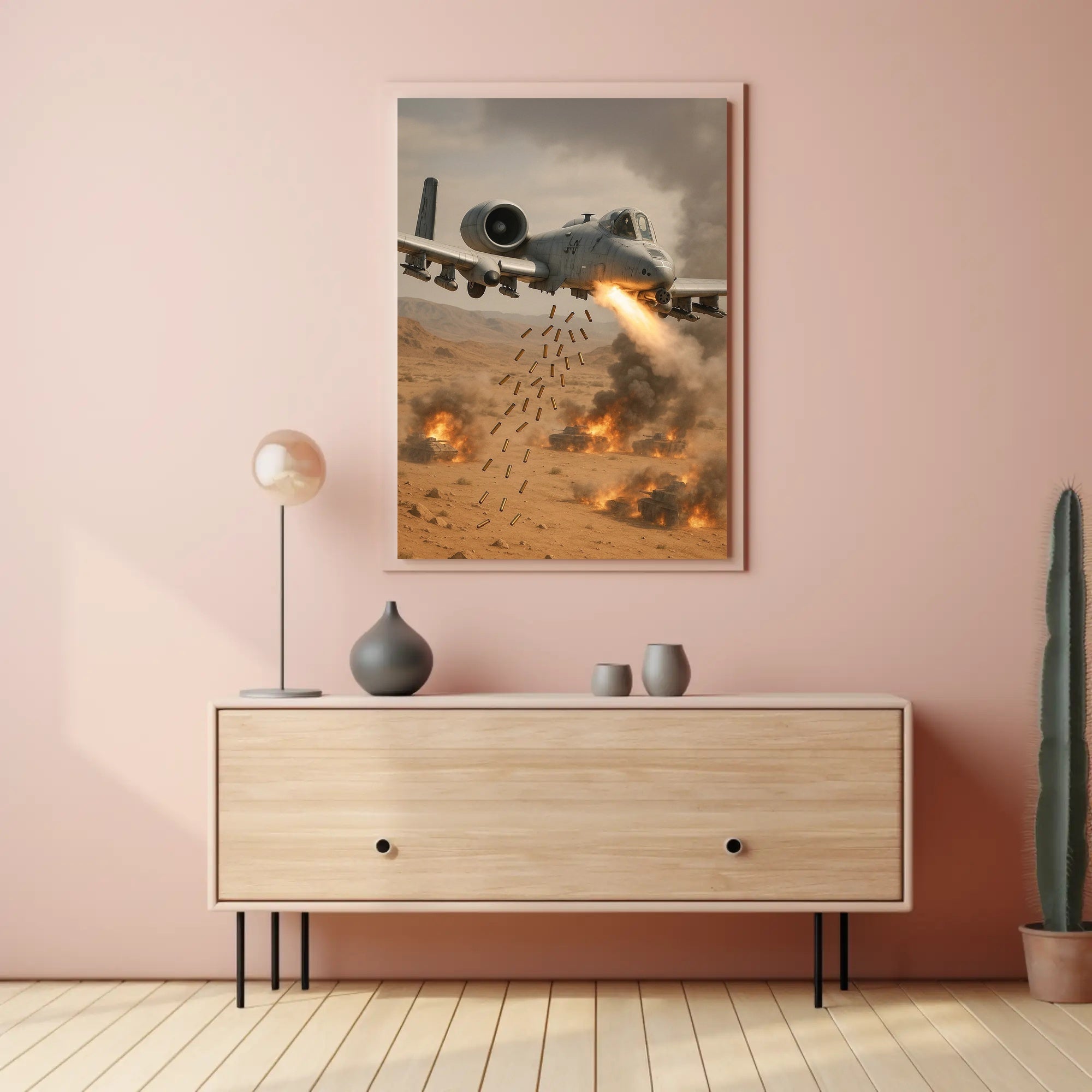 A-10 Thunderbolt II Military Recruitment Poster Action Art PosterGoat