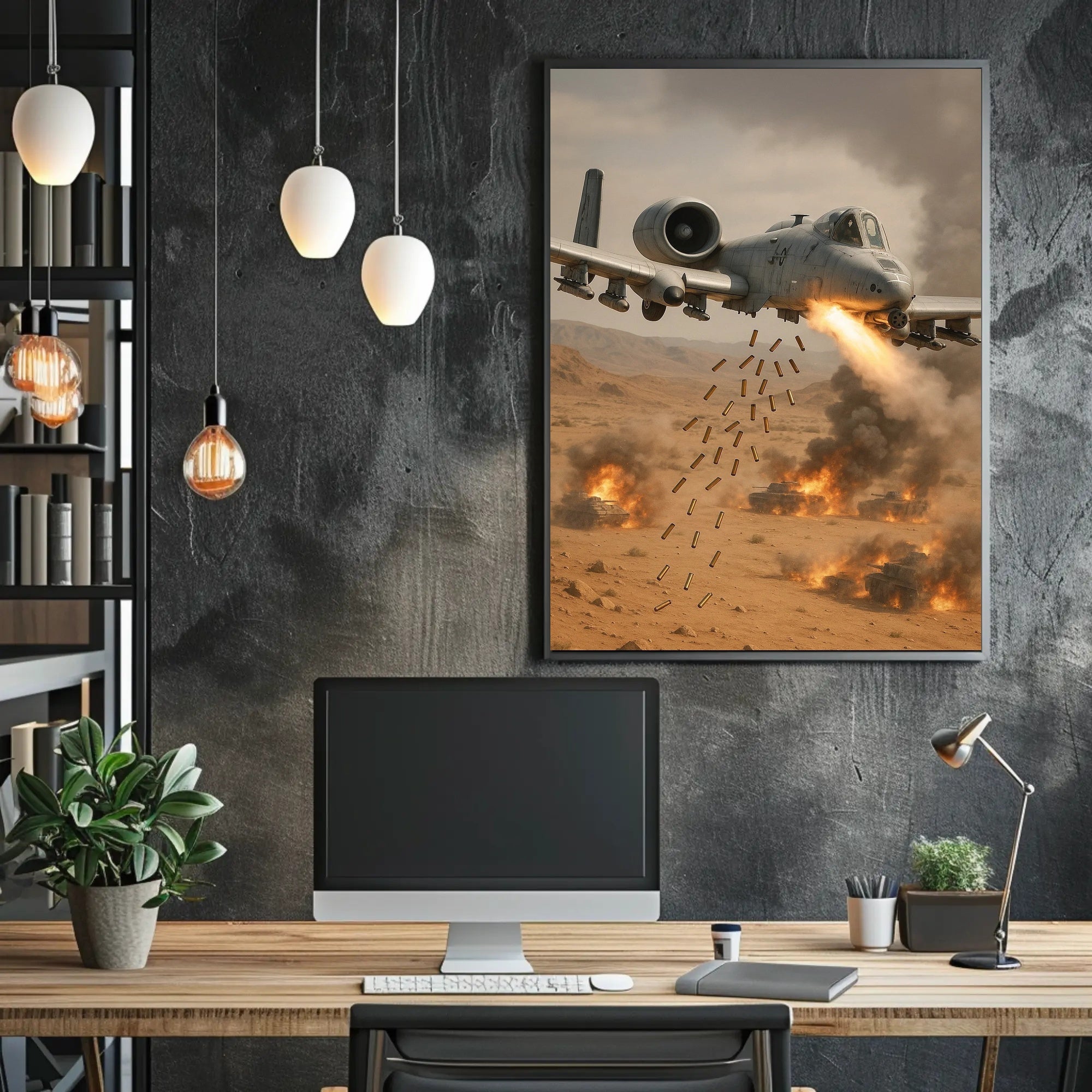 A-10 Thunderbolt II Military Recruitment Poster Action Art PosterGoat