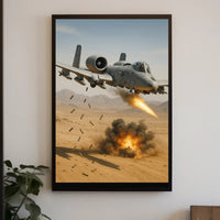 A-10 Thunderbolt II Military Recruitment Poster Art PosterGoat