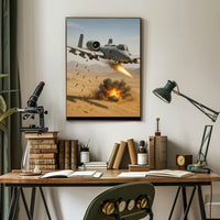 A-10 Thunderbolt II Military Recruitment Poster Art PosterGoat