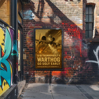 A-10 Thunderbolt II Warthog Military Art Print PosterGoat