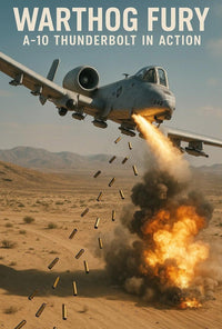 A-10 Thunderbolt Warthog Fury Military Poster PosterGoat