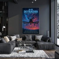 A-1H Skyraider Ground Attack Legend Poster PosterGoat