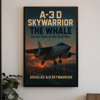 A-3D Skywarrior Cold War Aircraft Poster PosterGoat