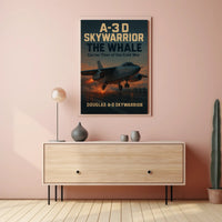 A-3D Skywarrior Cold War Aircraft Poster PosterGoat
