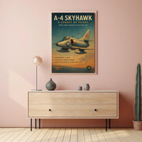 A-4 Skyhawk A Legacy of Flight Poster PosterGoat