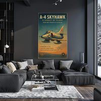 A-4 Skyhawk A Legacy of Flight Poster PosterGoat