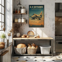 A-4 Skyhawk A Legacy of Flight Poster PosterGoat