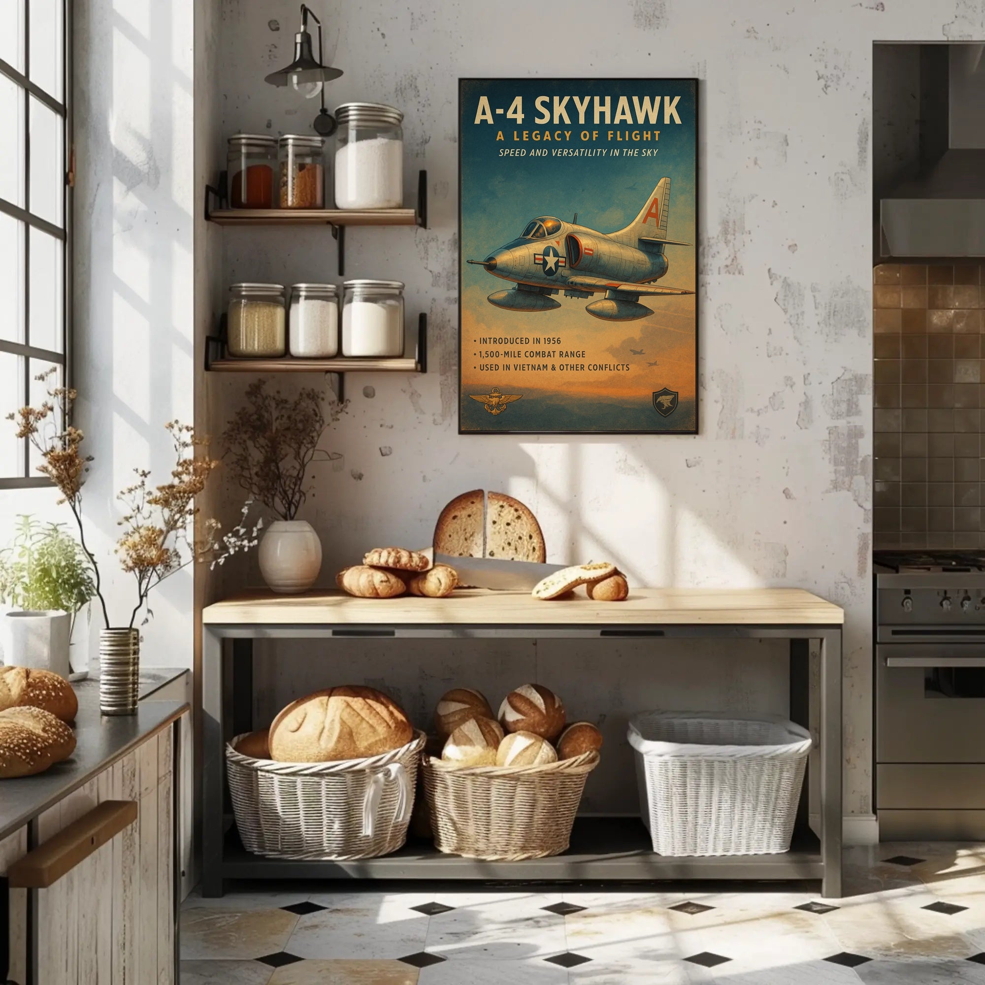 A-4 Skyhawk A Legacy of Flight Poster PosterGoat