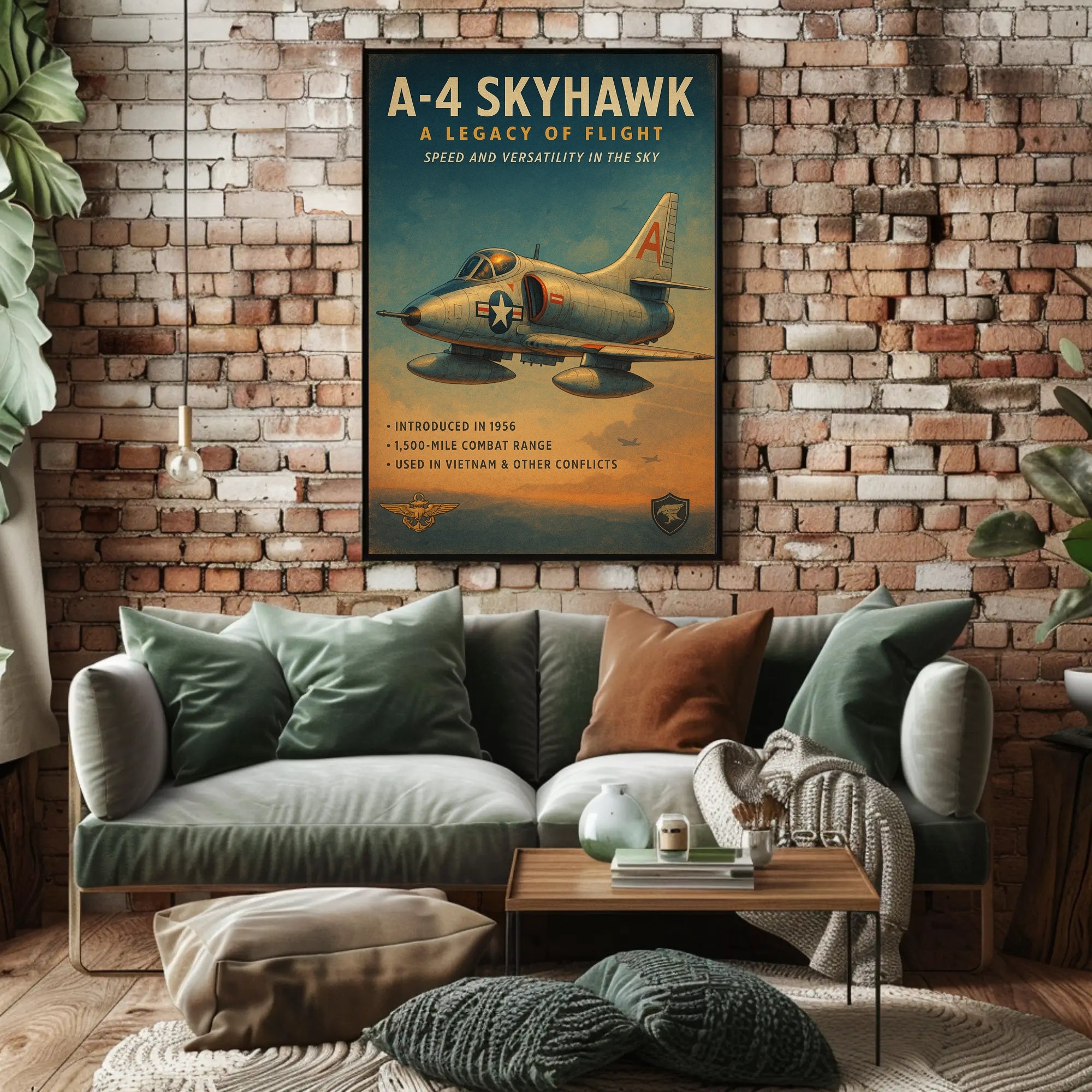 A-4 Skyhawk A Legacy of Flight Poster PosterGoat