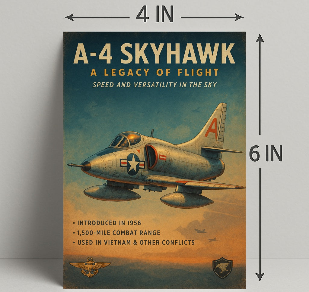 A-4 Skyhawk A Legacy of Flight Poster PosterGoat