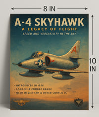A-4 Skyhawk A Legacy of Flight Poster PosterGoat