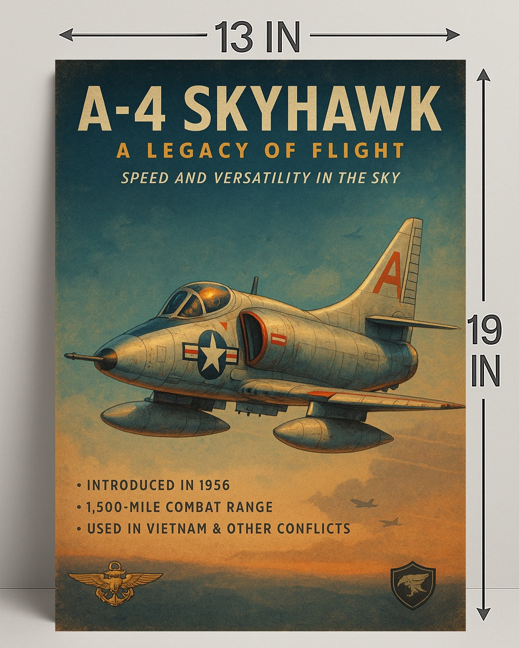 A-4 Skyhawk A Legacy of Flight Poster PosterGoat