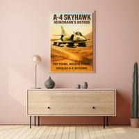 A-4 Skyhawk Heinemann’s Hotrod Poster PosterGoat