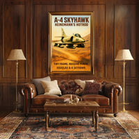 A-4 Skyhawk Heinemann’s Hotrod Poster PosterGoat
