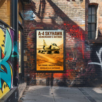 A-4 Skyhawk Heinemann’s Hotrod Poster PosterGoat