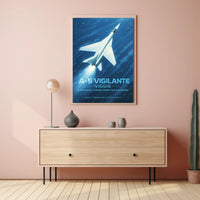 A-5 Vigilante Supersonic Strike Poster PosterGoat