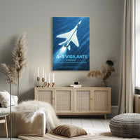 A-5 Vigilante Supersonic Strike Poster PosterGoat