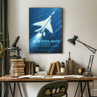 A-5 Vigilante Supersonic Strike Poster PosterGoat