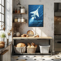 A-5 Vigilante Supersonic Strike Poster PosterGoat