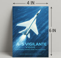 A-5 Vigilante Supersonic Strike Poster PosterGoat