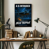 A-6 Intruder Iron Tadpole Poster PosterGoat