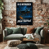 A-6 Intruder Iron Tadpole Poster PosterGoat