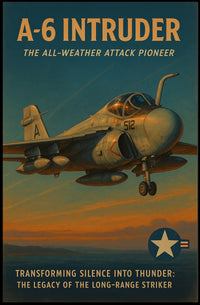 A-6 Intruder The All-Weather Attack Pioneer Poster PosterGoat