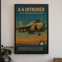 A-6 Intruder The All-Weather Attack Pioneer Poster PosterGoat