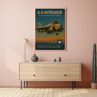 A-6 Intruder The All-Weather Attack Pioneer Poster PosterGoat